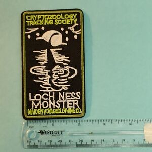 Loch Ness Monster Iron On Patch